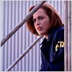 Expediente X : foto Gillian Anderson, Rob Bowman