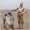 Star wars: Episodio IV - Una nueva esperanza (La guerra de las galaxias) : foto Anthony Daniels, George Lucas, Kenny Baker