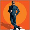 OSS 117. El Cairo, nido de espías : cartel Jean Dujardin, Michel Hazanavicius