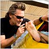 Death Proof : foto Kurt Russell, Quentin Tarantino