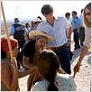 Ciudad del silencio : foto Antonio Banderas, Gregory Nava, Jennifer Lopez