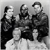 El Equipo A : foto Dirk Benedict, Dwight Schultz, George Peppard, Melinda Culea, Mr. T
