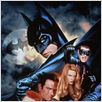 Batman Forever : foto Chris O'Donnell, Jim Carrey, Joel Schumacher, Nicole Kidman, Tommy Lee Jones