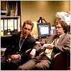 In the Loop : foto Armando Iannucci, Chris Addison, Tom Hollander