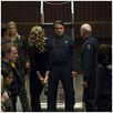 Battlestar Galáctica : foto Edward James Olmos, Jamie Bamber, Kate Vernon, Katee Sackhoff, Michael Hogan