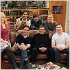 Foto Jim Parsons, Johnny Galecki, Kaley Cuoco, Kunal Nayyar, Leonard Nimoy
