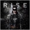 El caballero oscuro. La leyenda renace : Cartel Anne Hathaway, Christopher Nolan