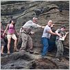 Viaje al centro de la Tierra 2: La isla misteriosa : foto Brad Peyton, Dwayne Johnson, Josh Hutcherson, Luis Guzman, Michael Caine