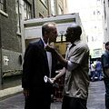 16 calles : foto Bruce Willis, Richard Donner, Yasiin Bey