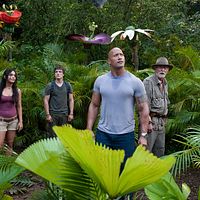 Viaje al centro de la Tierra 2: La isla misteriosa : foto Brad Peyton, Dwayne Johnson, Josh Hutcherson, Luis Guzman, Michael Caine
