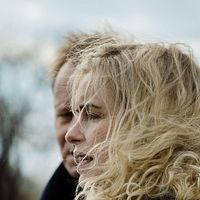Foto Nina Hoss, Stellan Skarsgård