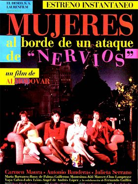 Mujeres al borde de un ataque de nervios