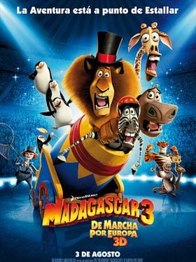 Madagascar 3: De marcha por Europa