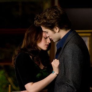 La saga Crepúsculo: Luna nueva : Foto Kristen Stewart, Robert Pattinson, Stephenie Meyer