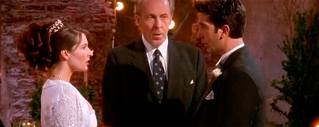 'Friends': Ross cambió el nombre de Emily por el de Rachel porque no paraba de equivocarse en la vida real