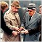 foto Duilio del Prete, Mario Monicelli, Philippe Noiret