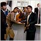 foto Bruno Cremer, Costa-Gavras, Gérard Blain