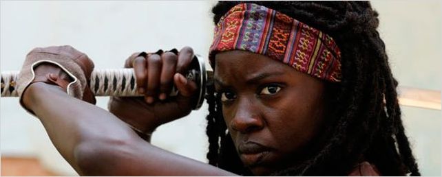Danai Gurira, Michonne en 'The Walking Dead': "Adoro la katana" Danai Gurira, Michonne en 'The Walking Dead': "Adoro la katana"