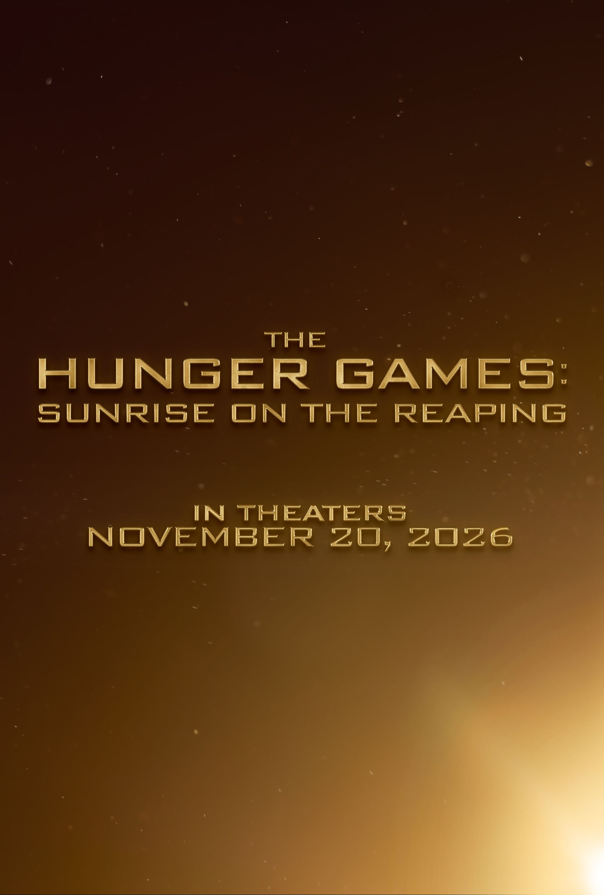 The Hunger Games Sunrise on the Reaping Película 2026 SensaCine