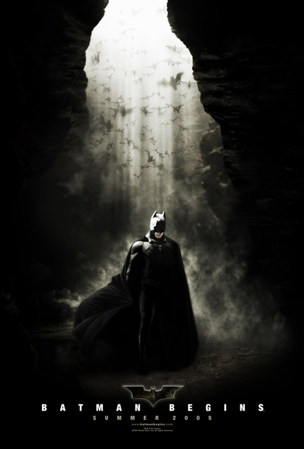 Cartel De Batman Begins Poster 5 