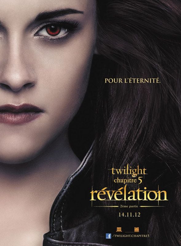 Cartel De La Saga Crepúsculo Amanecer Parte 2 Poster 2