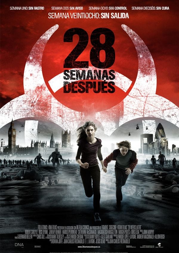 Amazoncom: 28 Weeks Later Blu-ray: Jeremy Renner, Rose