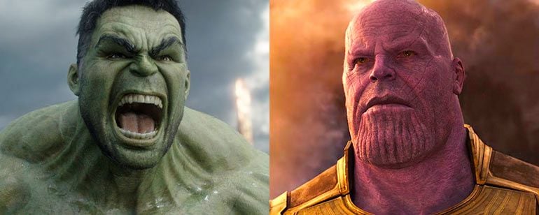 Thanos Es Mas Fuerte Que Hulk