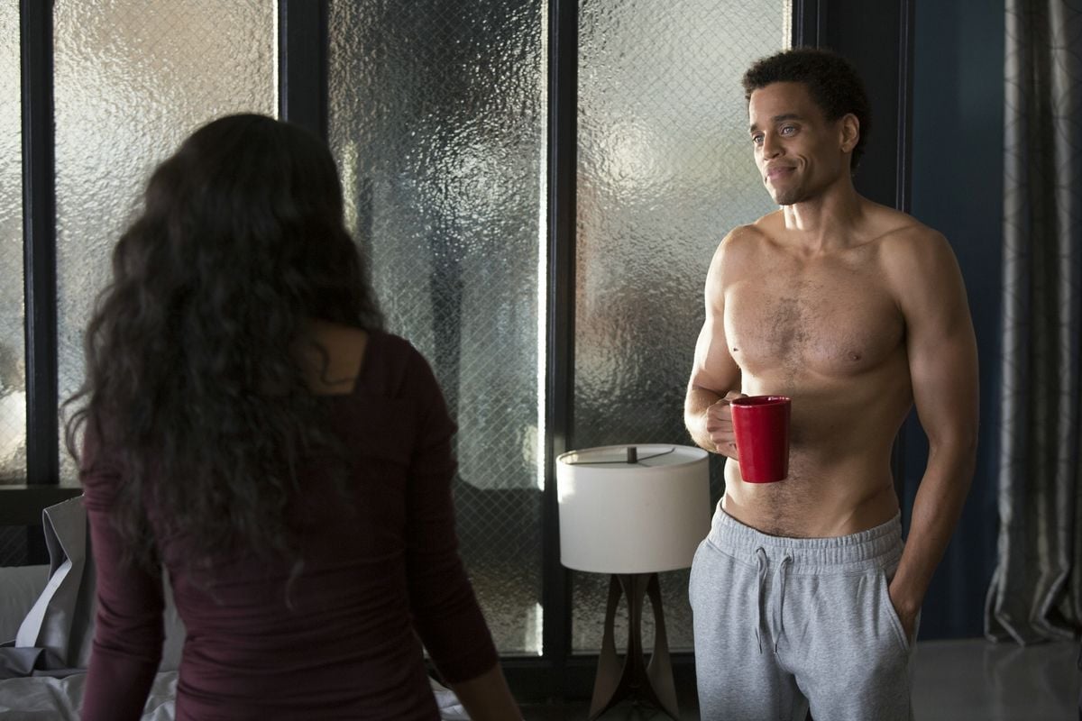 Foto de Michael Ealy About Last Night Foto Joy Bryant, Michael Ealy