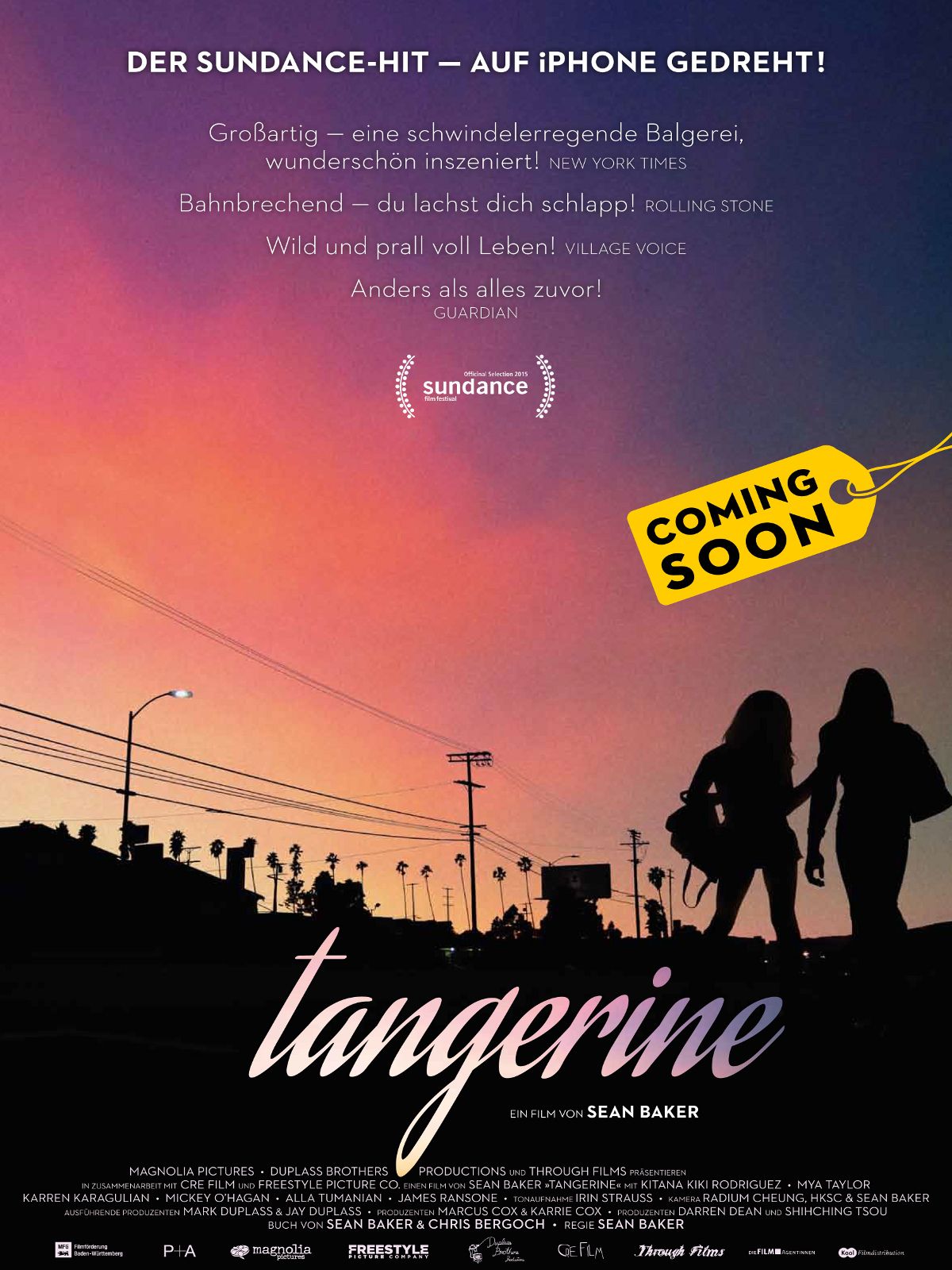 Cartel de Tangerine Poster 2