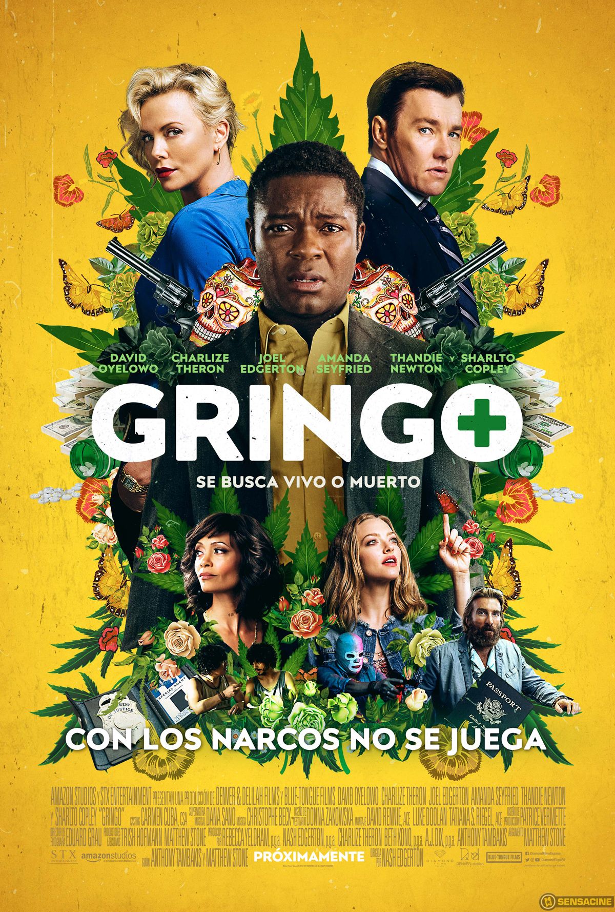Gringo Se busca vivo o muerto Película 2018 Gringo Se busca vivo o muerto Película 2018