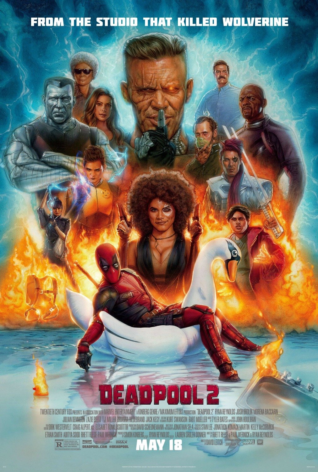 Cartel De Deadpool 2 Poster 3