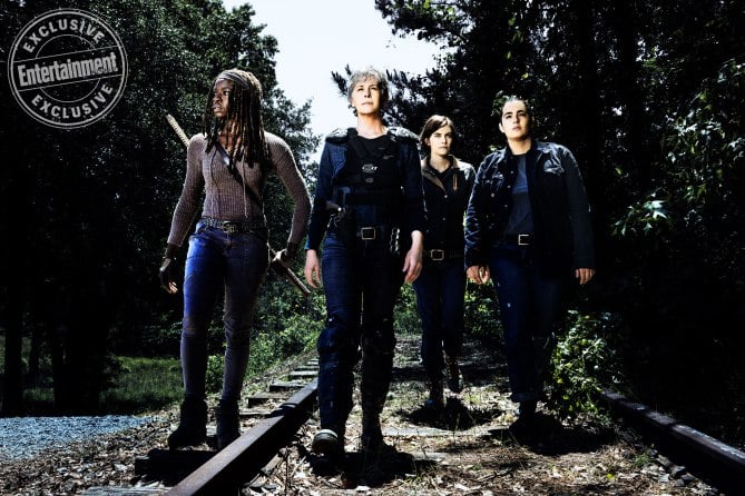 Michonne, Carol, Maggie y Tara