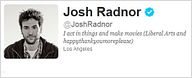'Cómo conocí a vuestra madre': ¡¡Josh Radnor (Ted Mosby) ya está en Twitter!!