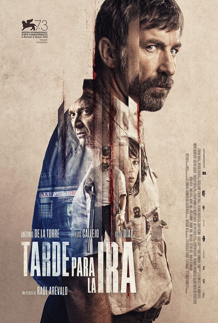 Tarde para la ira - Cartel Tarde para la ira - Cartel