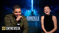 Preguntamos a los protagonistas de 'Godzilla: Rey de los Monstruos' qué titán elegirían como mascota Preguntamos a los protagonistas de 'Godzilla: Rey de los Monstruos' qué titán elegirían como mascota