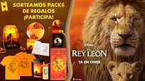 ¡SORTEAMOS 2 PACKS DE REGALOS DE 'EL REY LEÓN'! ¡SORTEAMOS 2 PACKS DE REGALOS DE 'EL REY LEÓN'!