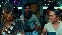 Rey, Poe, Finn y Chewbacca, a bordo del Halcón Milenario para anunciar la preventa de 'Star Wars: El ascenso de Skywalker' Rey, Poe, Finn y Chewbacca, a bordo del Halcón Milenario para anunciar la preventa de 'Star Wars: El ascenso de Skywalker'