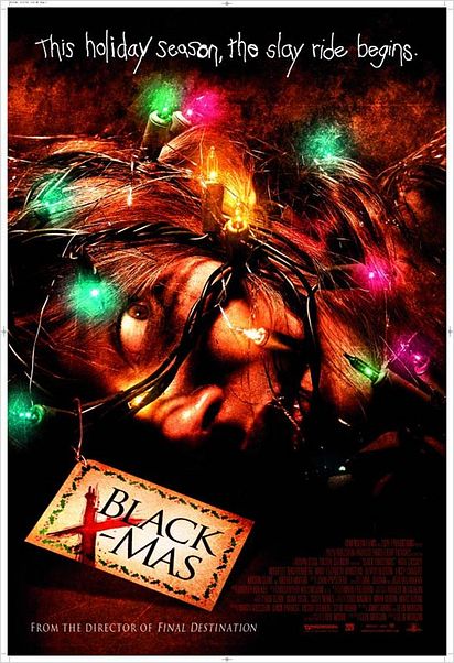 Negra navidad : cartel Glen Morgan