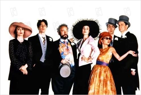 Cuatro bodas y un funeral Foto Andie MacDowell, Hugh Grant, John Hannah