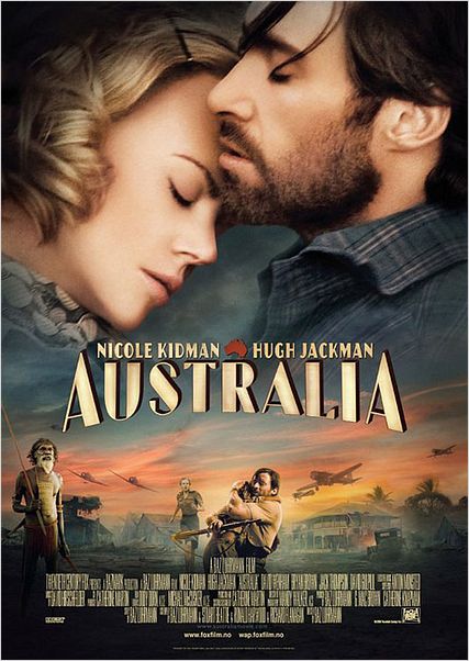 Australia : Cartel Baz Luhrmann, Hugh Jackman, Nicole Kidman