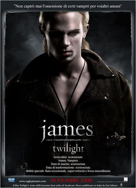Crepúsculo : cartel Cam Gigandet, Catherine Hardwicke, Stephenie Meyer