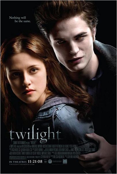 Crepúsculo : cartel Catherine Hardwicke, Kristen Stewart, Robert Pattinson, Stephenie Meyer
