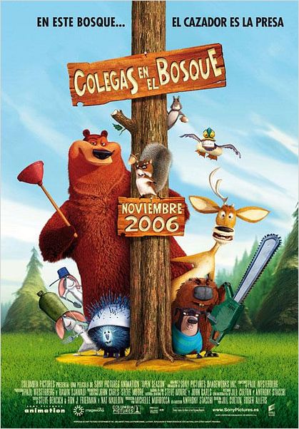 Colegas en el bosque : Cartel