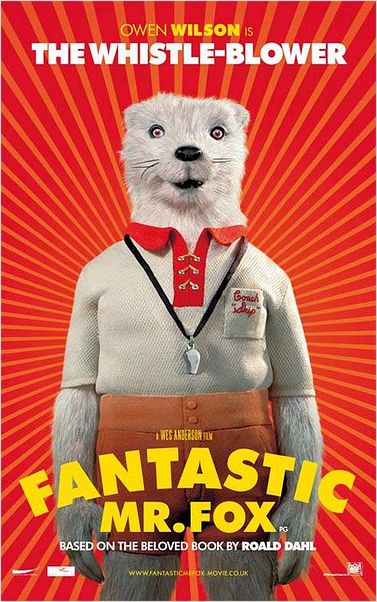 Fantástico Sr. Fox : cartel Wes Anderson