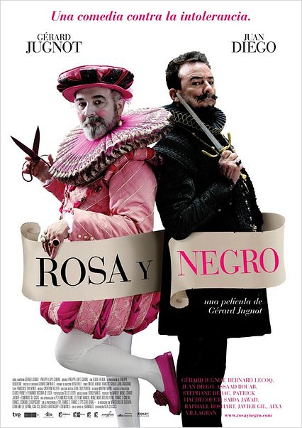 Rosa y negro : cartel