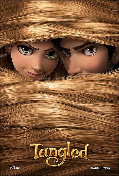 Enredados (Rapunzel) : cartel