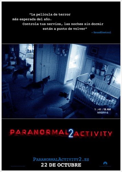 Paranormal Activity 2 : cartel