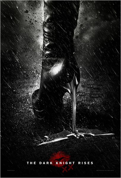 El caballero oscuro. La leyenda renace : Cartel Anne Hathaway, Christopher Nolan