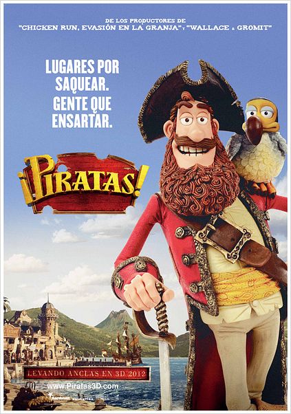 ¡Piratas! : cartel