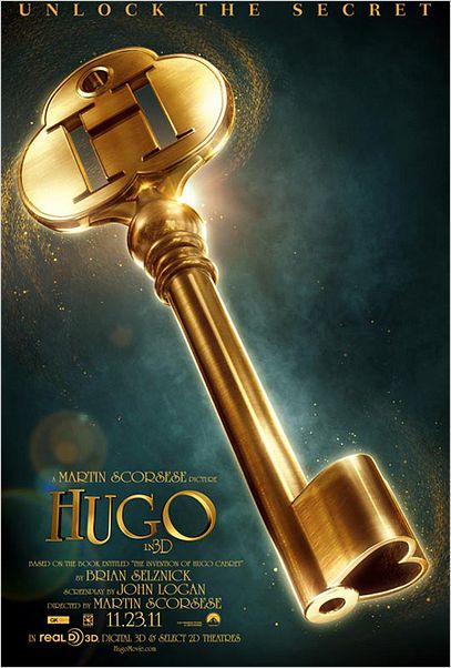 La invención de Hugo : cartel